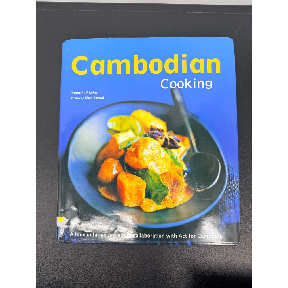 Periplus Cambodian Cooking Book OS Blue Good Joannes Riviere Khmer Recipes Asian